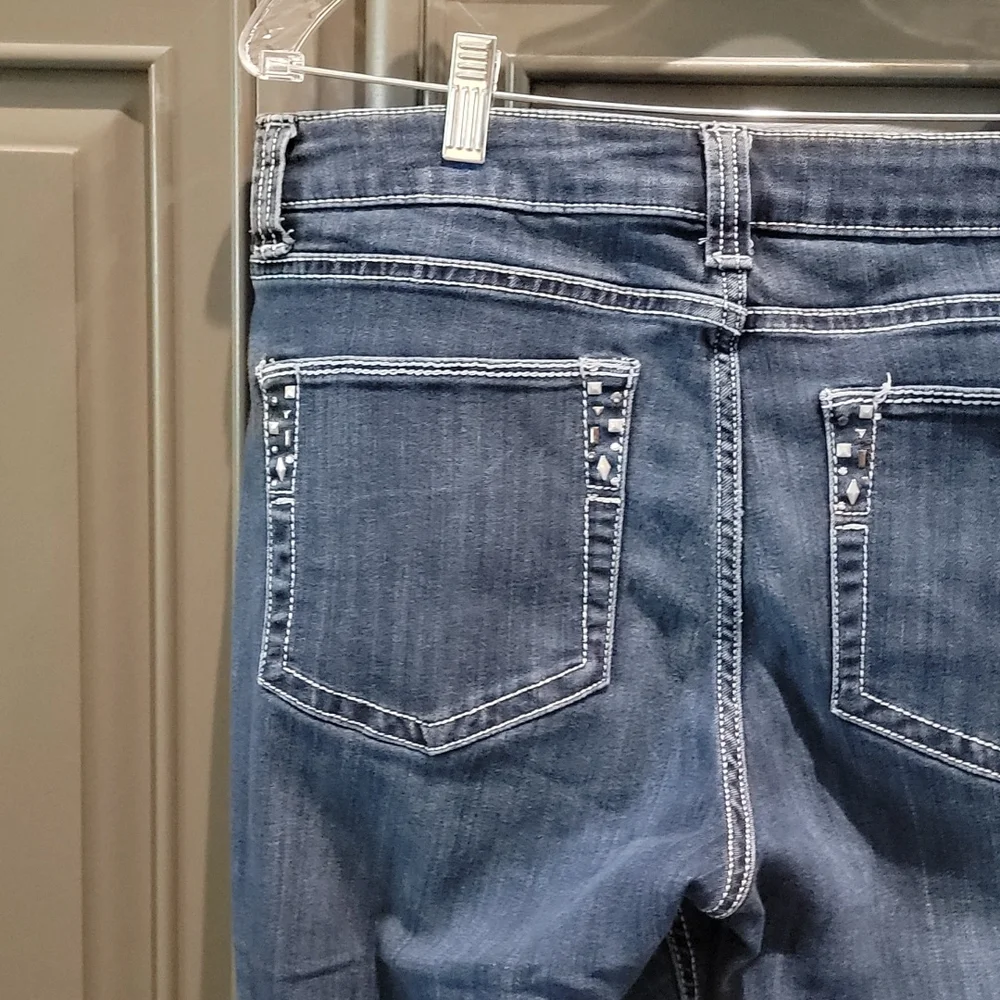 Lee Slender Secret Low Waist 14 Medium Capri - Picture 6 of 9
